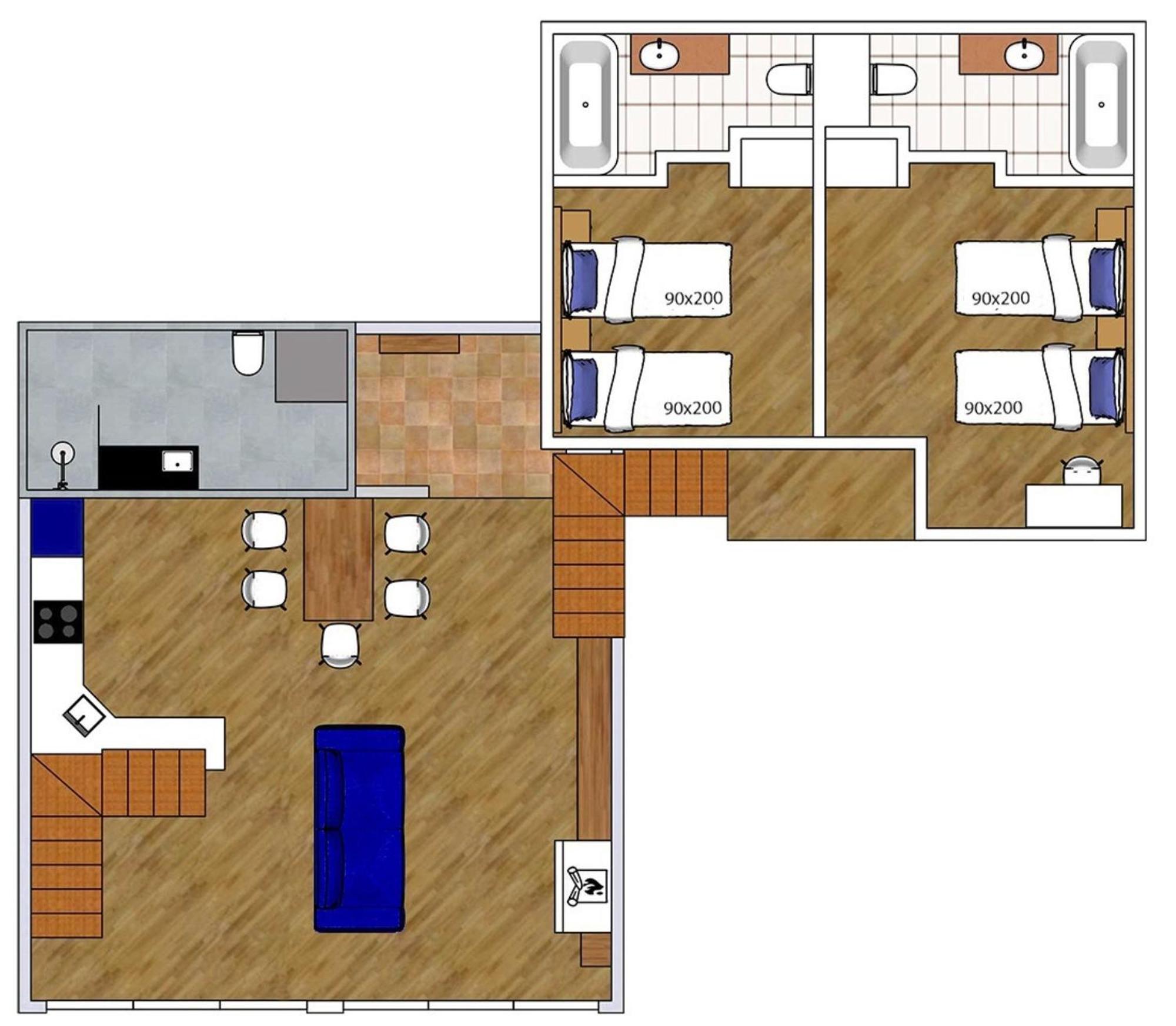 George Snow Apartments In New Gudauri - Fireplace, 50M To Gondola Lift Εξωτερικό φωτογραφία