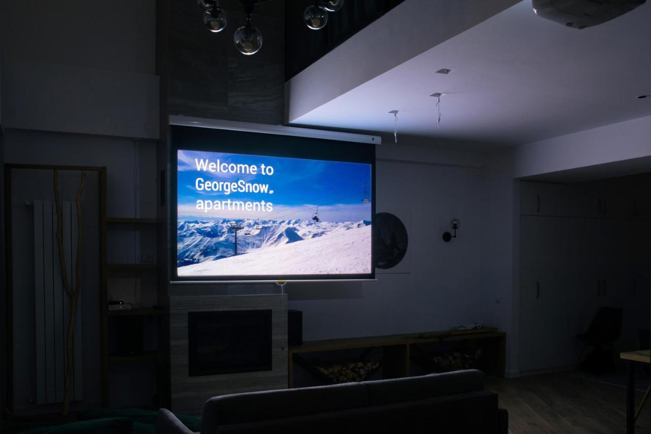 George Snow Apartments In New Gudauri - Fireplace, 50M To Gondola Lift Εξωτερικό φωτογραφία